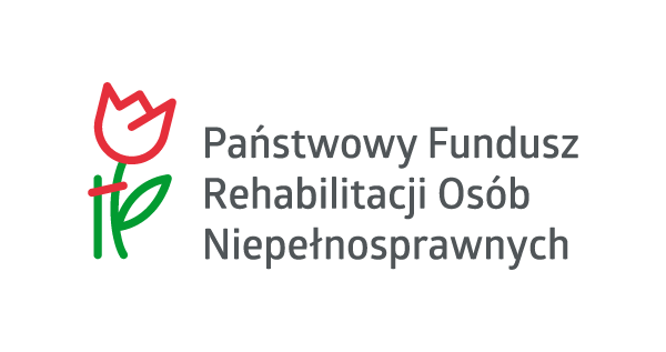 Logotyp Państwowego Funduszu Rehabilitacji Os&oacute;b Niepełnosprawnych